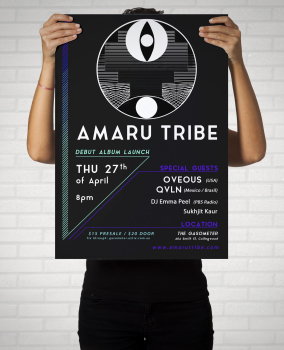 Poster Design | Amaru Tribe