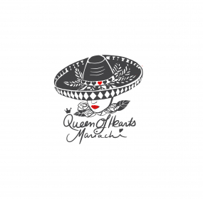Logo Design for 'Queen Of Hearts Mariachi'