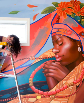 Mural Commission : IGBO Woman