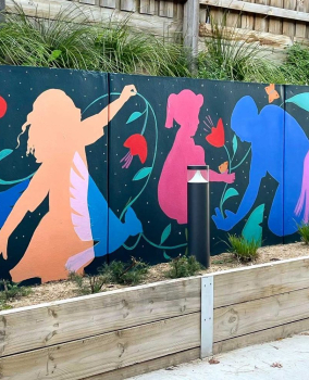 MUC Community Mural Project – wall 4
