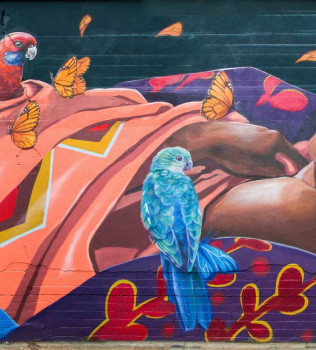 ‘Flourish: Story Of A Diaspora’ – Community Mural in Sunshine